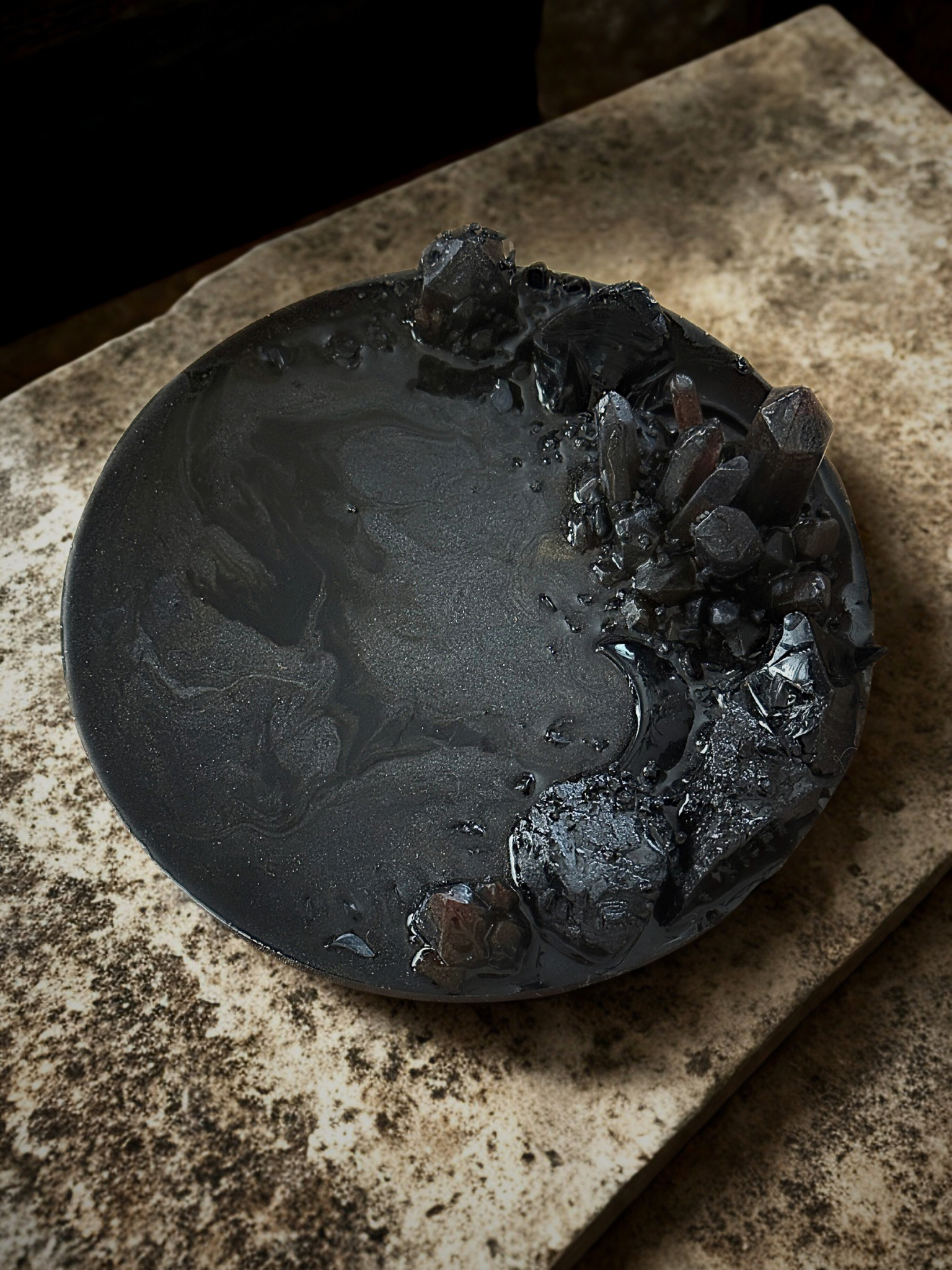 𝐏𝐥𝐚𝐭𝐞𝐚𝐮 𝐑𝐢𝐭𝐮𝐞𝐥 𝐚𝐯𝐞𝐜 𝐨𝐛𝐬𝐢𝐝𝐢𝐞𝐧𝐧𝐞 Pièce unique (6,5”)